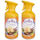 Air Breeze Vanilla Joy Mini Air Freshener Spray, 8.5oz. (250ml) (Pack of 2)