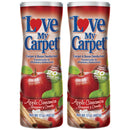 Love My Carpet Carpet & Room Deodorizer, Apple Cinnamon, 17oz. (Pack of 2)