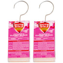 Moth Shield Closet Block Deodorizer - Cherry Scented, 5oz. (Pack of 2)