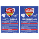 Moth Shield Moth Balls - Original Scented, 4oz. (113g) (Pack of 2)