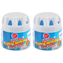 Toilet Bowl Flush Cartridge Cleaner System Lasts Up To 2000 Flushes (Pack of 2)