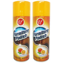 Furniture Polish Orange Scent - Cleans, Restores, & Conditions 10oz (Pack of 2)
