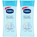 Vaseline Ice Cool Hydration Instant Cooling Gel Creme, 200ml (6.76oz) (Pack of 2)