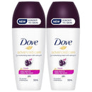 Dove Go Fresh Acai Berry & Water Lily Scent Roll On Deodorant 1.7oz (Pack of 2)