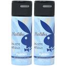 Playboy Malibu 24 Hour Men Deodorant Body Spray, 5.0oz (150ml) (Pack of 2)