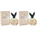 Playboy Play It Lovely Perfume For Women, 2.0oz. (60ml) (Pack of 2)