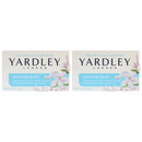 Yardley London Jasmine Pearl Moisturizing Bath Bar Soap, 4.25oz. (Pack of 2)