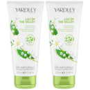 Yardley London Lily of The Valley Nourishing Hand Cream, 3.4oz. (Pack of 2)