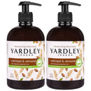 Yardley London Oatmeal & Almond Moisturizing Hand Soap 14oz (414ml) (Pack of 2)