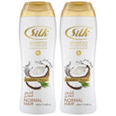 Silk Coconut Water Shampoo + Conditioner For Normal Hair, 13.6oz (Pack of 2)