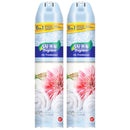 Natural Fragancia Pure Linen 6-in-1 Air Freshener, 10oz. (295ml) (Pack of 2)
