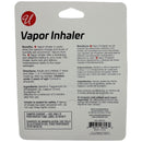 Vapor Inhaler (Non-Medicated) Refreshing Menthol Vapor, 500mg