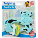 Baby Cow Rattle - BPA Free - 1-18 Months