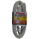 20' Foot (6.1m) 16 Gauge 13 Amp Extension Cord w/ 3 Outlets - ETL Listed