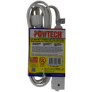 6' Foot 3 Outlet 3-Prong 13A Heavy Duty Grounded Extension Cord - UL Certified