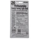 26 Watts (125w Equivalent) Energy Saving Light Bulb - Soft White