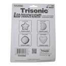 5 1/2" Circle LED Touch Light (4AA Battery Operated) - Push On/Off