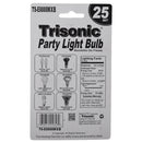 25 Watt Red Party Light Bulb 120v - 315 Lumens - Medium Base