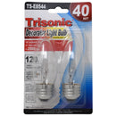 40 Watt Decorator Light Bulb - 120v 500 Lumens Medium Base, 2 Ct.