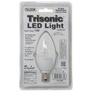 3 Watts (25w Equivalent) E12 Candelabra Base LED Light - 210 Lumens