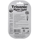 4 Watt Seashell Shaped Night Light - On/Off Switch - UL Listed