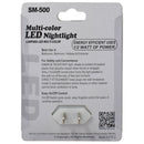 Multi-Color Moon & Star Shaped LED Nightlight - Energy Efficient