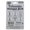 40 Watts (60w Equivalent) Halogen Bulb C32 E12 Base Medium, 2 Count