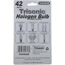 42 Watts (60w Equivalent) White Color Halogen Bulb 120v E26 Base