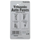 Auto Fuses (ATM Fuses) - 3/8" Small Size - 5A to 30A - 10 Pieces