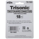 Twist On Wire Connectors - Assorted Sizes & Colors, 18 Count