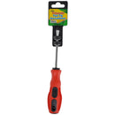 4" Magnetic Flathead Screwdriver w/ Rubber Grip Handle