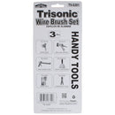 3-Piece Wire Brush Set (Assorted Sizes)