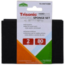 2-Pack Sanding Sponge Kit (80 & 120 Grit)