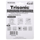 18 Pack 1 1/8" Inch Furniture Felt Pads for Floor Protection