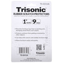 1 Inch Square Rubber Furniture Pads 9 Pack Scratch Protectors