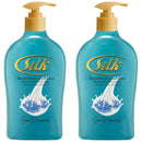 Silk Sea Minerals Hand Soap Moisturizing Milk Cream, 13.6oz (400ml) (Pack of 2)
