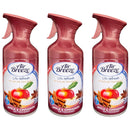 Air Breeze Apple & Cinnamon Mini Air Freshener Spray, 8.5oz (250ml) (Pack of 3)