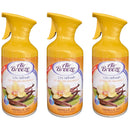 Air Breeze Vanilla Joy Mini Air Freshener Spray, 8.5oz. (250ml) (Pack of 3)