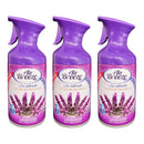 Air Breeze Lavender Mini Air Freshener Spray, 8.5oz. (250ml) (Pack of 3)