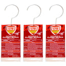Moth Shield Closet Block Deodorizer - Rose Scented, 5oz. (Pack of 3)