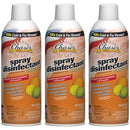 Chase's Citrus Scent Spray Disinfectant - Kills 99.9% Germs, 6oz. (Pack of 3)