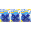 Blue Toilet Bowl Blocks / Tablets - Clean & Fresh, 5 Count (Pack of 3)