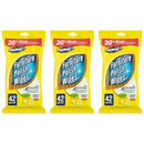 PowerHouse Furniture Polish Wipes (Lemon Scent), 42 Wipes (Pack of 3)