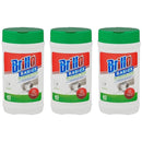 Brillo Basics Bathroom Wipes Multi Surface Bathroom Cleaner 40 Wipe (Pack of 3)