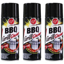 BBQ Barbeque Grill Cleaner - Deep Cleaning & Fast Acting, 14oz. (Pack of 3)
