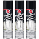 Stainless Steel Cleaner & Polish - Streak Free Shine!, 10oz. (Pack of 3)