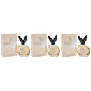 Playboy Play It Lovely Perfume For Women, 2.0oz. (60ml) (Pack of 3)