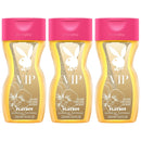Playboy VIP Glam Orchid Scent Shower Gel For Women, 8.4oz. (250ml) (Pack of 3)