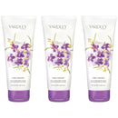 Yardley London April Violets Exfoliating Body Scrub, 6.8oz. (200ml) (Pack of 3)