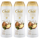 Silk Argan Oil Shampoo + Conditioner For Oily Hair, 13.6oz (Pack of 3)